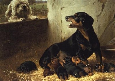 Den uvelkomne besøkende av Otto Bache
