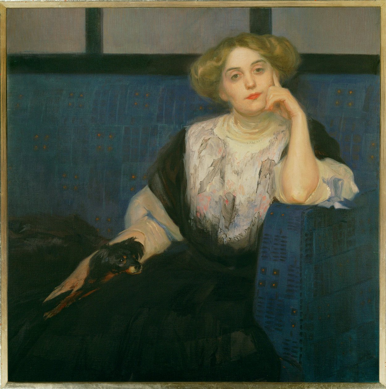 Elsa Galafres (maleri på lerret) av Otto Friedrich