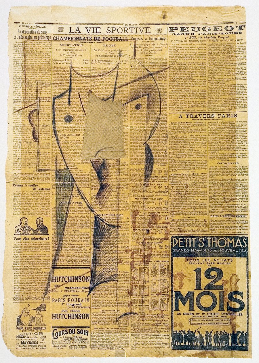 Leder, 1913-1914 av Otto Gutfreund