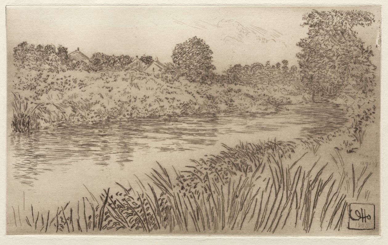 På Bronx, 1906. av Otto H. Bacher