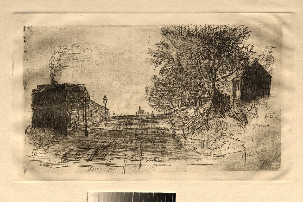 Spring Street, september 1878, 1878. av Otto H. Bacher