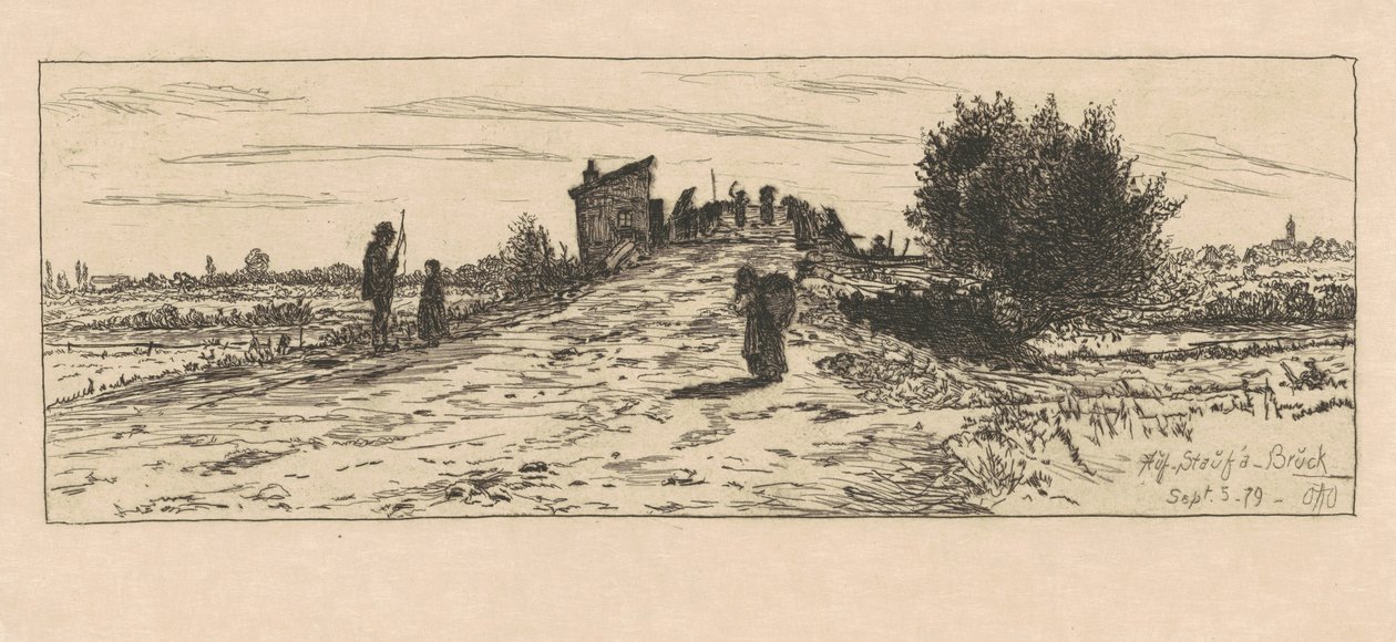Auf Staufá Bruck av Otto Henry Bacher
