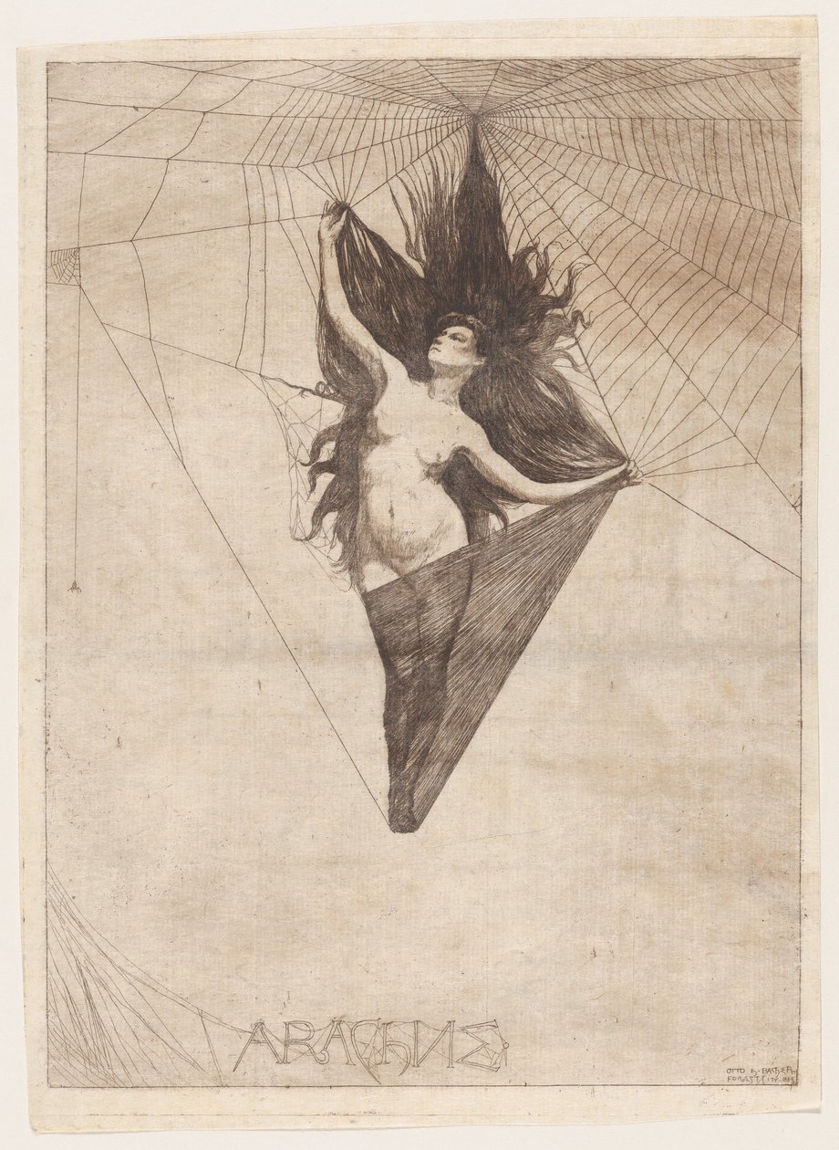 Arachne, 1884., 1884. av Otto Henry Bacher