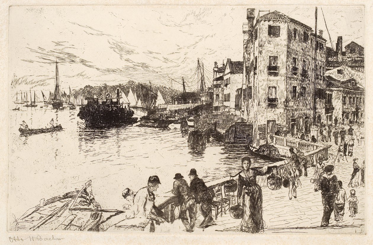 Quarter Castle, Riva av Otto Henry Bacher