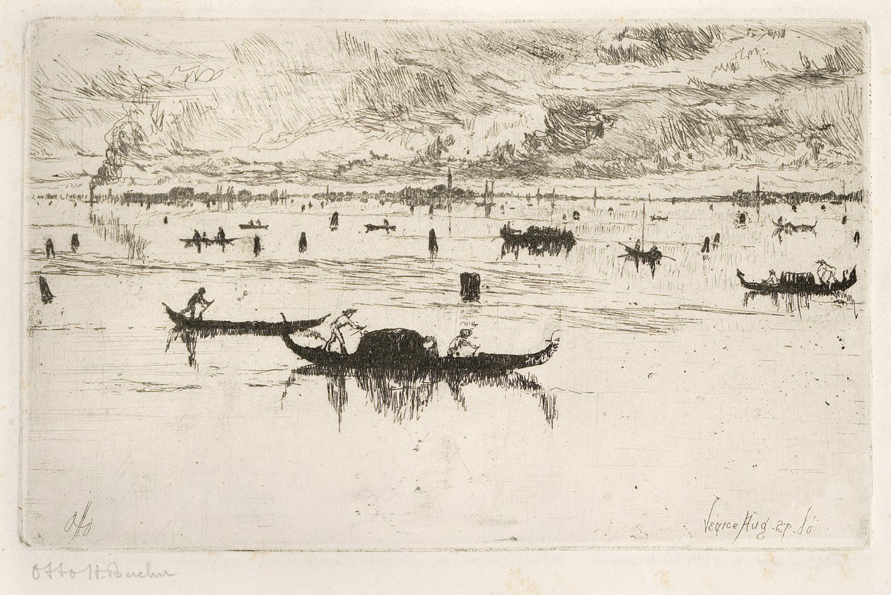 lagune veneta av Otto Henry Bacher