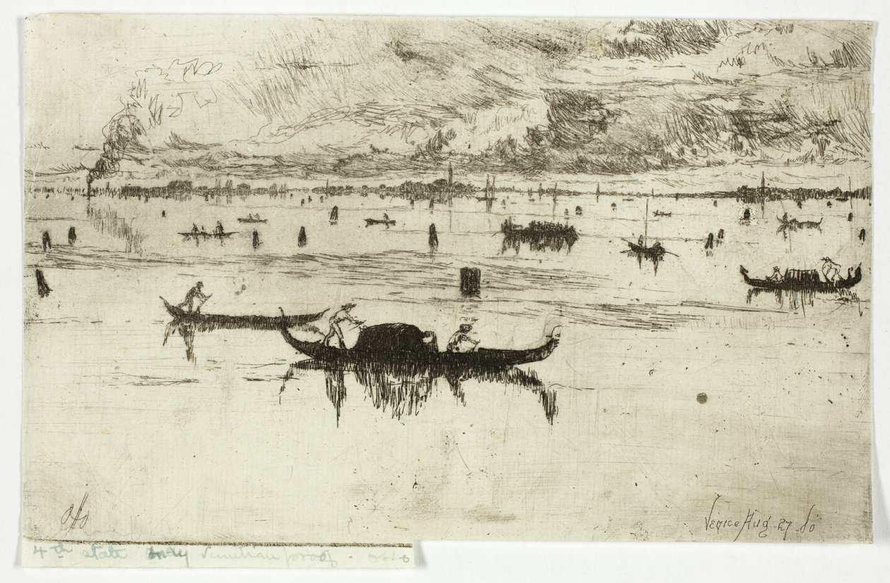 lagune veneta av Otto Henry Bacher