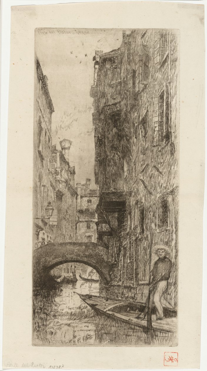 Ponte del Pistor av Otto Henry Bacher