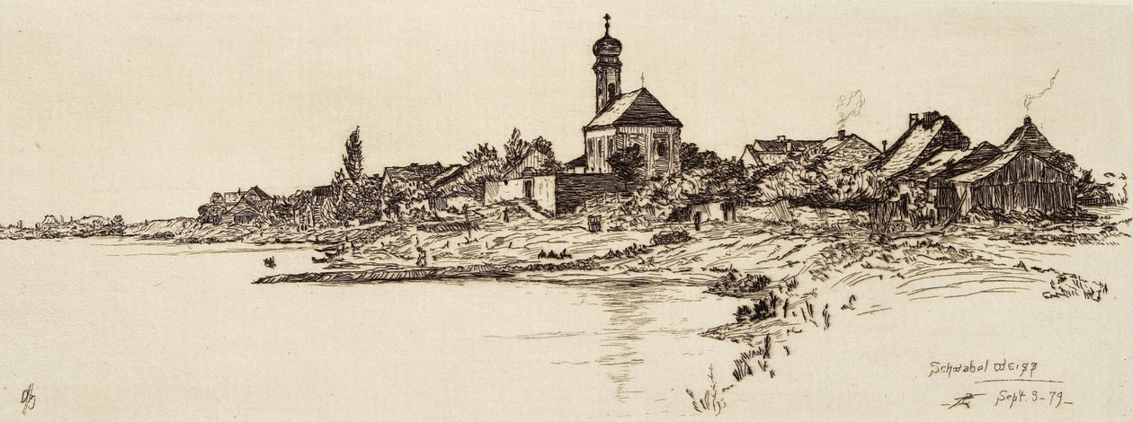 Schwabelweiss av Otto Henry Bacher