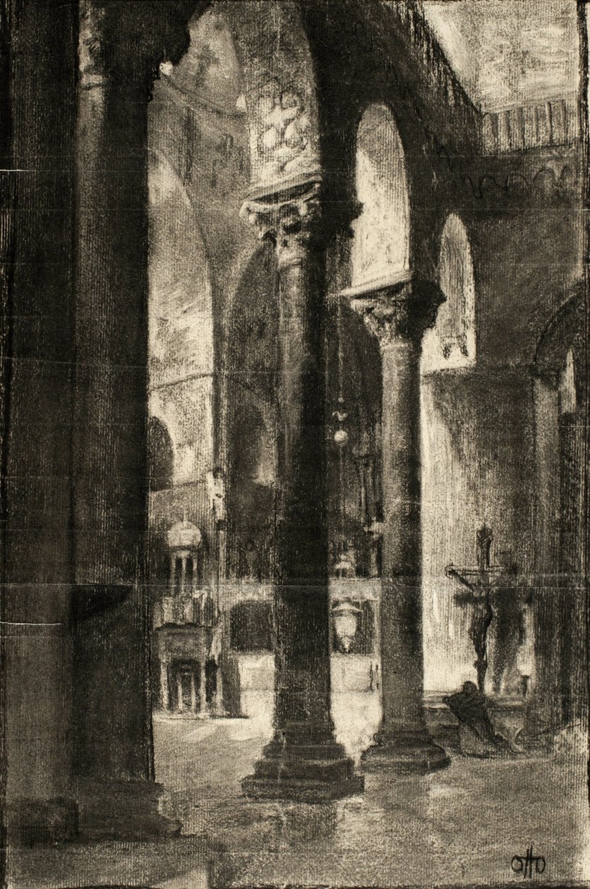 St. Markus Venezia av Otto Henry Bacher