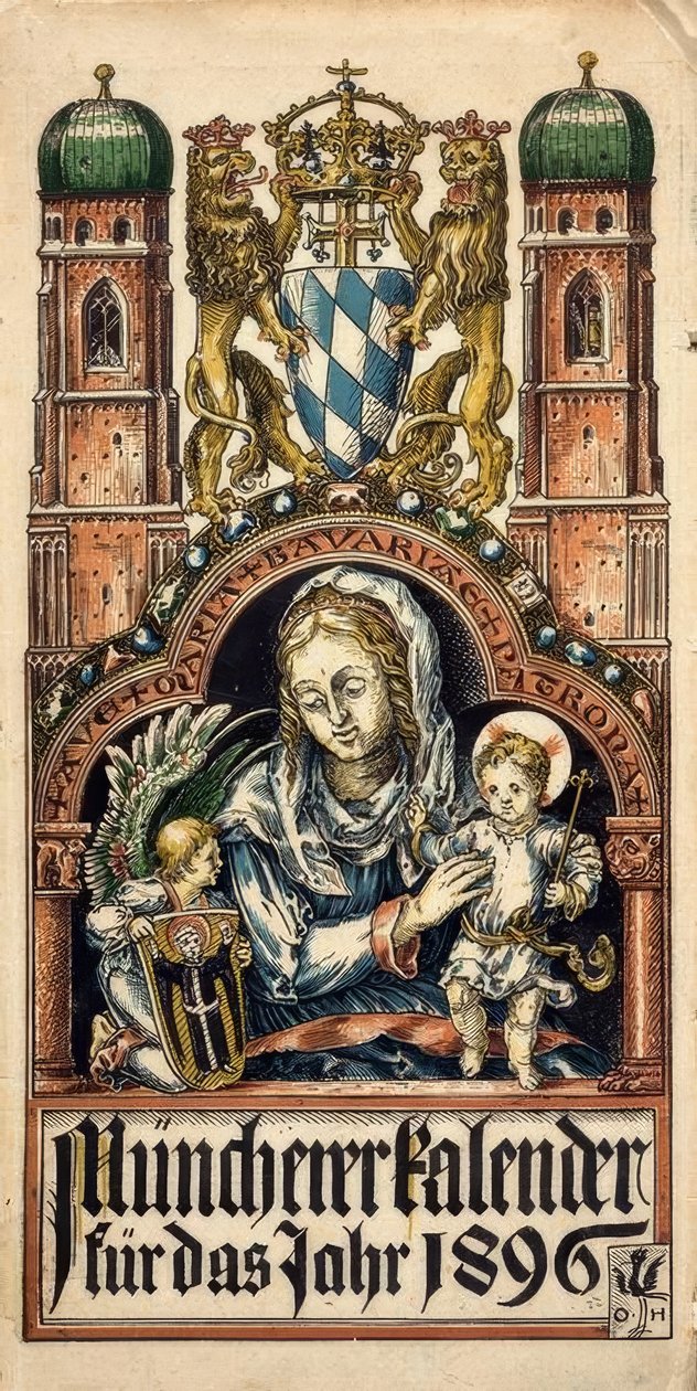 Maria av Bayern av Otto Hupp