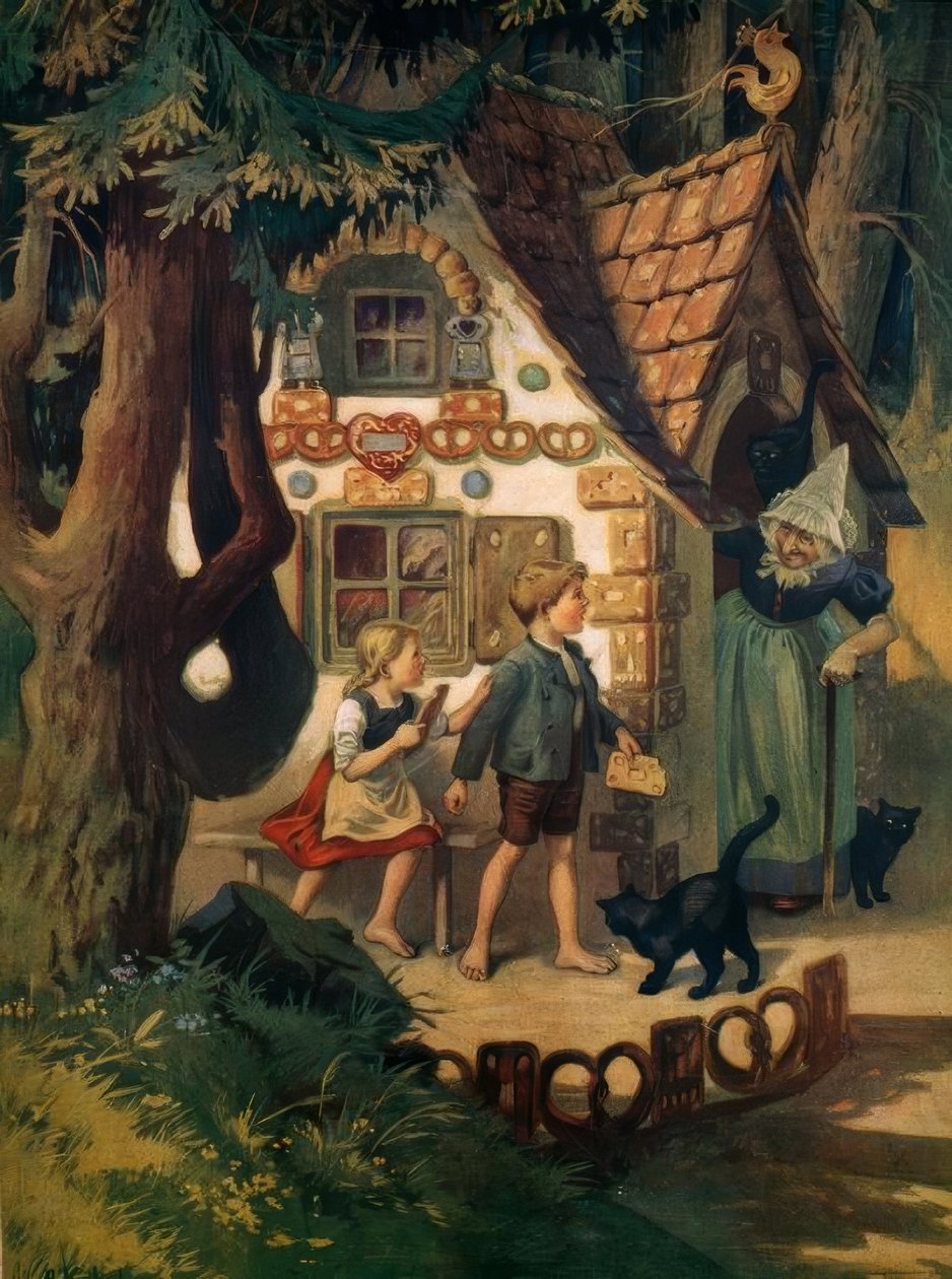 Hans og Grete av Otto Kubel