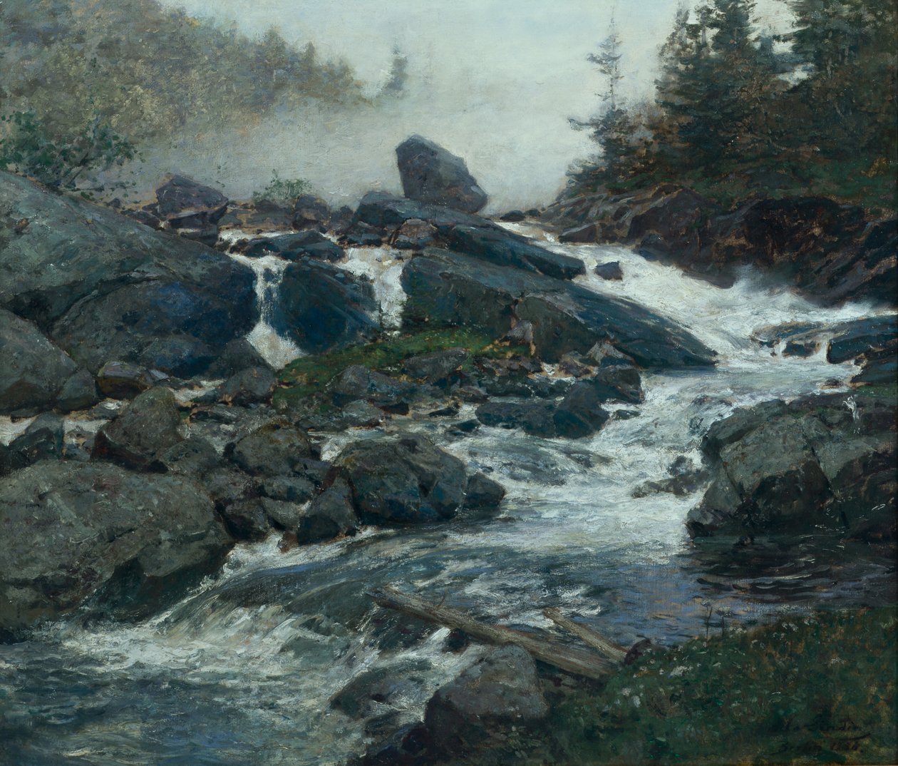 Etter regn, Berlin av Otto Ludvig Sinding