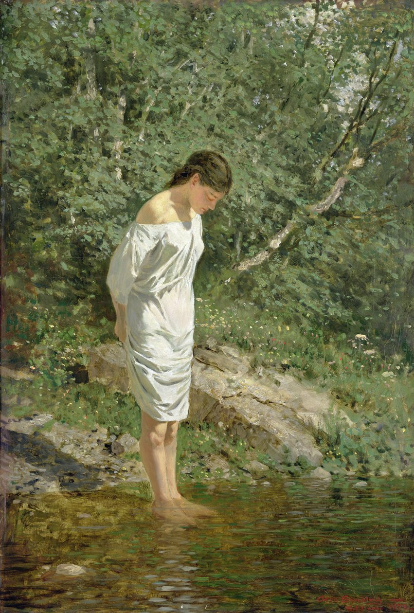 Anna ved vannet av Otto Ludvig Sinding