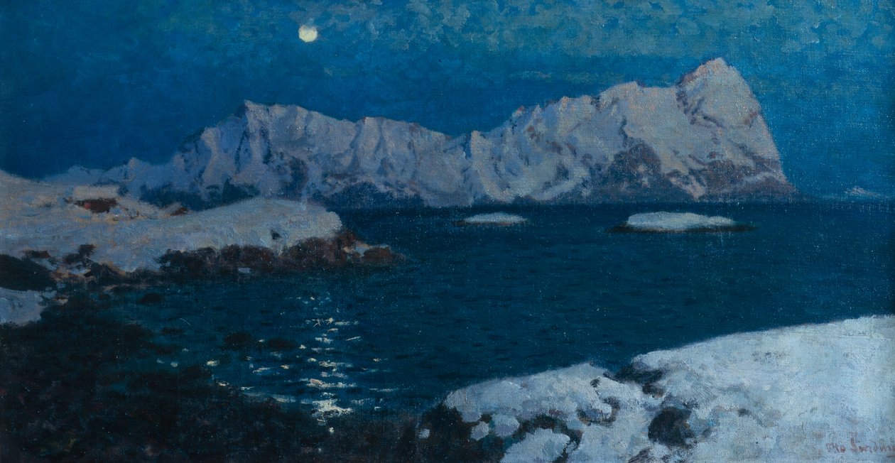 Mellom dag og natt, Lofoten av Otto Ludvig Sinding