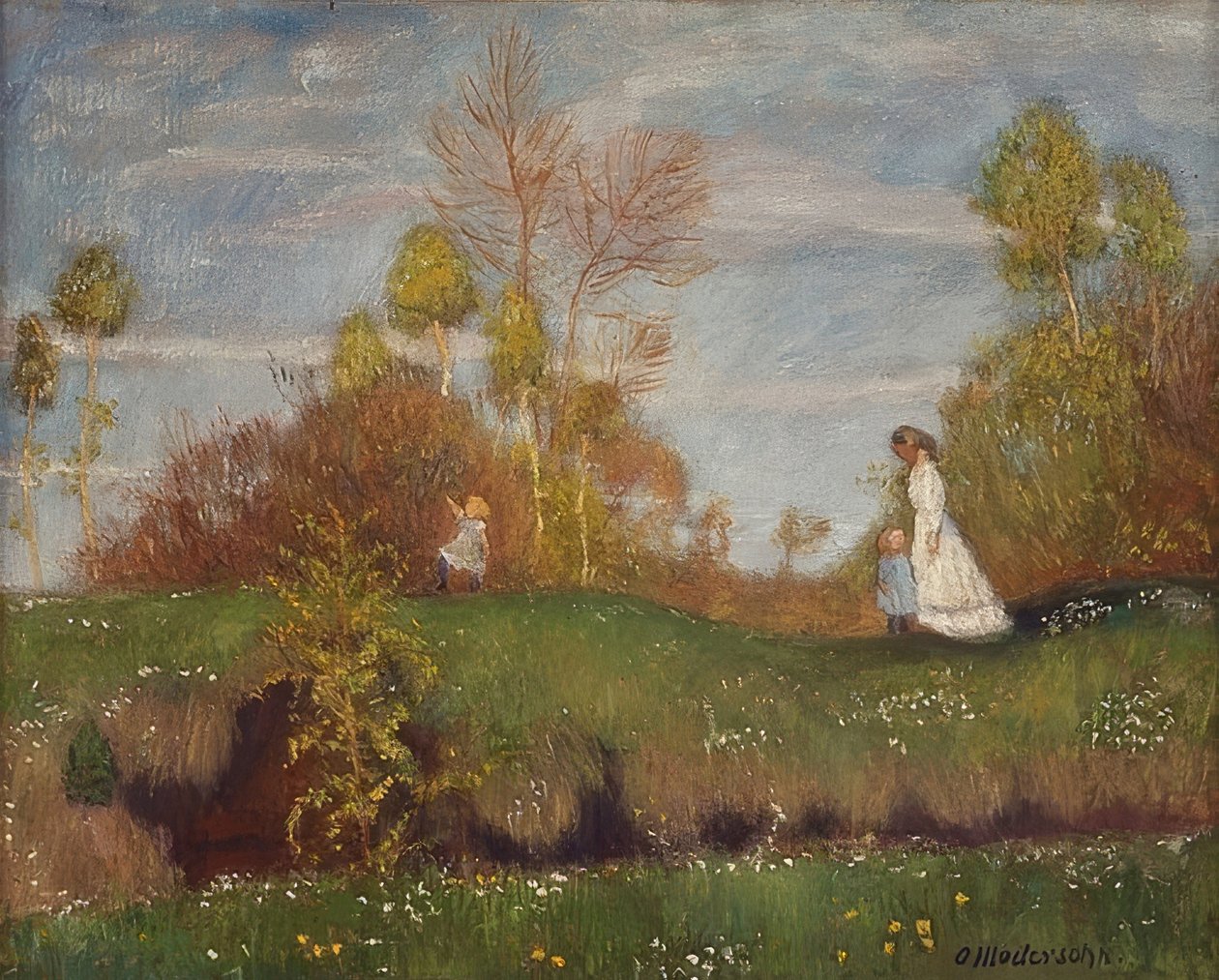 Sommer i heia av Otto Modersohn