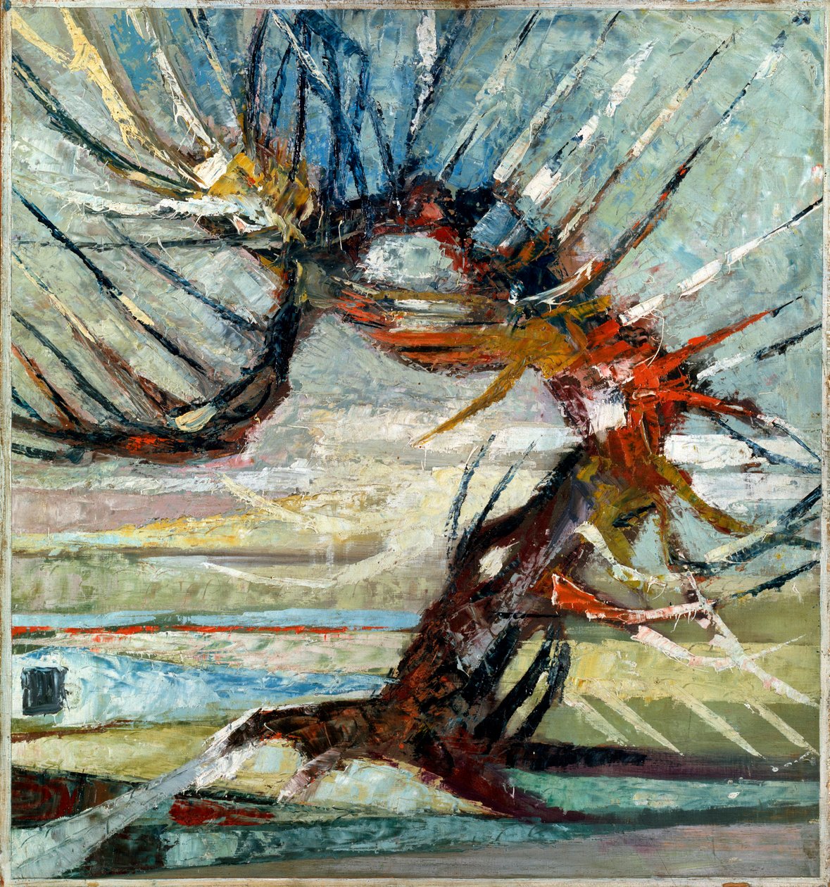 Et tre, tidlig på 1900-tallet. av Otto Mueller