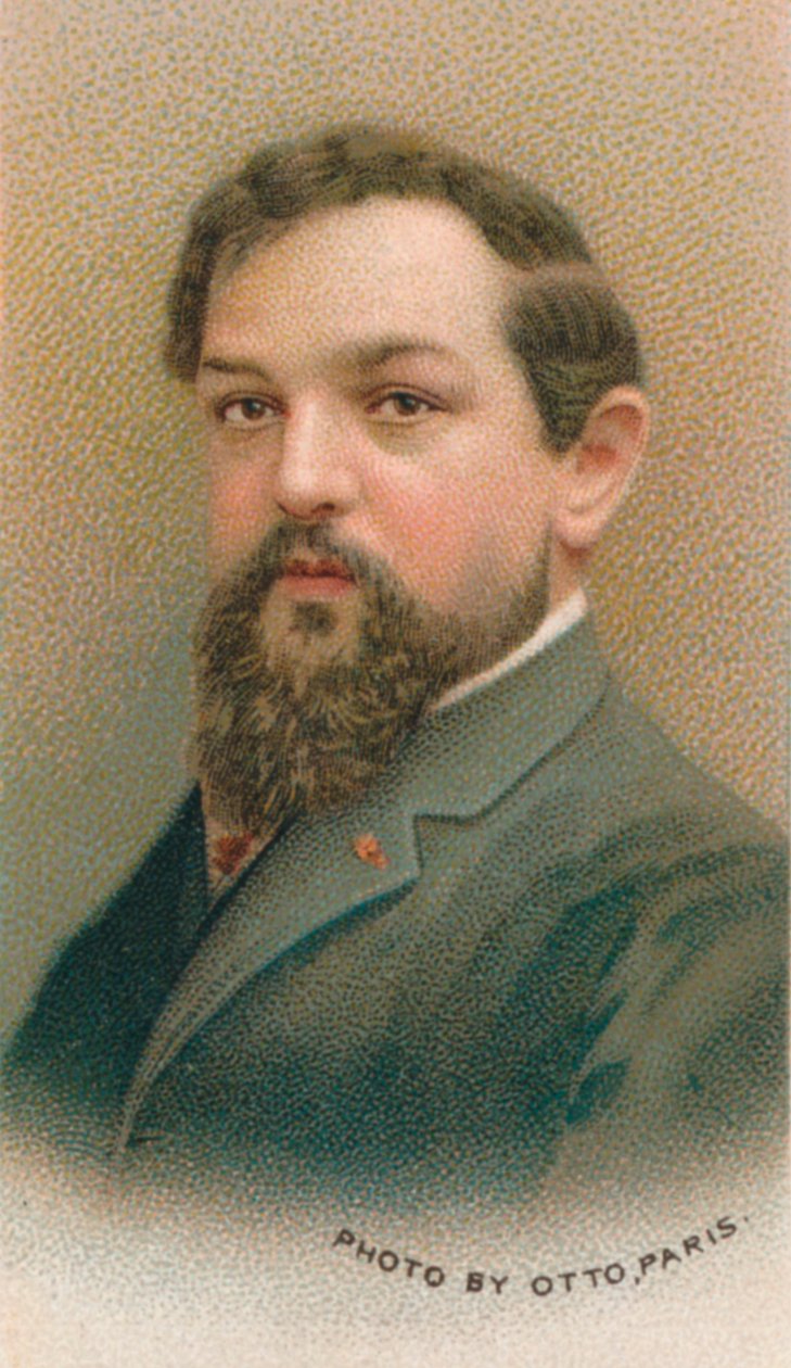 Claude Debussy 1862-1918 fransk komponist, 1911 av Otto Paris