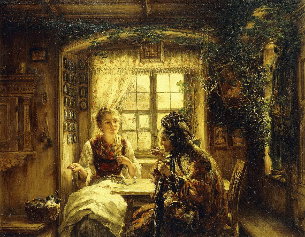 Et ettermiddagsbesøk, av Otto Piltz