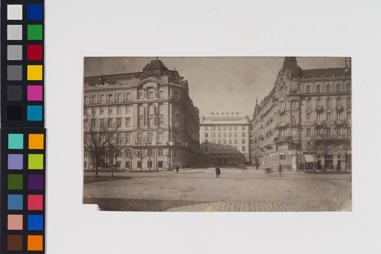 1. distrikt, Georg-Coch-Platz 2 - Postsparebankkontor - Utsikt fra Stubenring av Otto Wagner