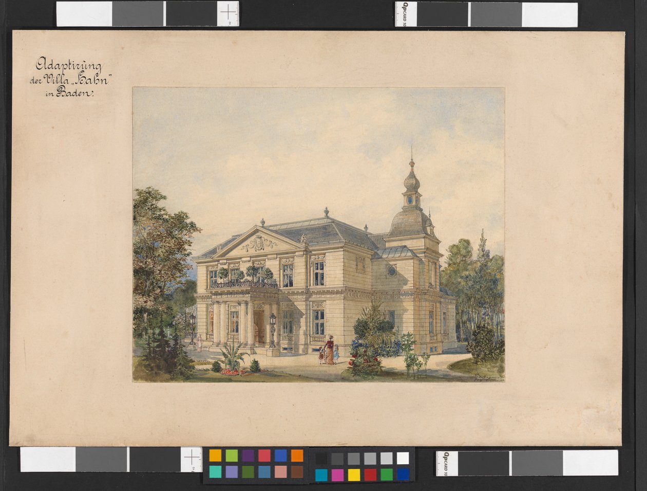 Ombygging av villaen «Hahn» i Baden av Otto Wagner