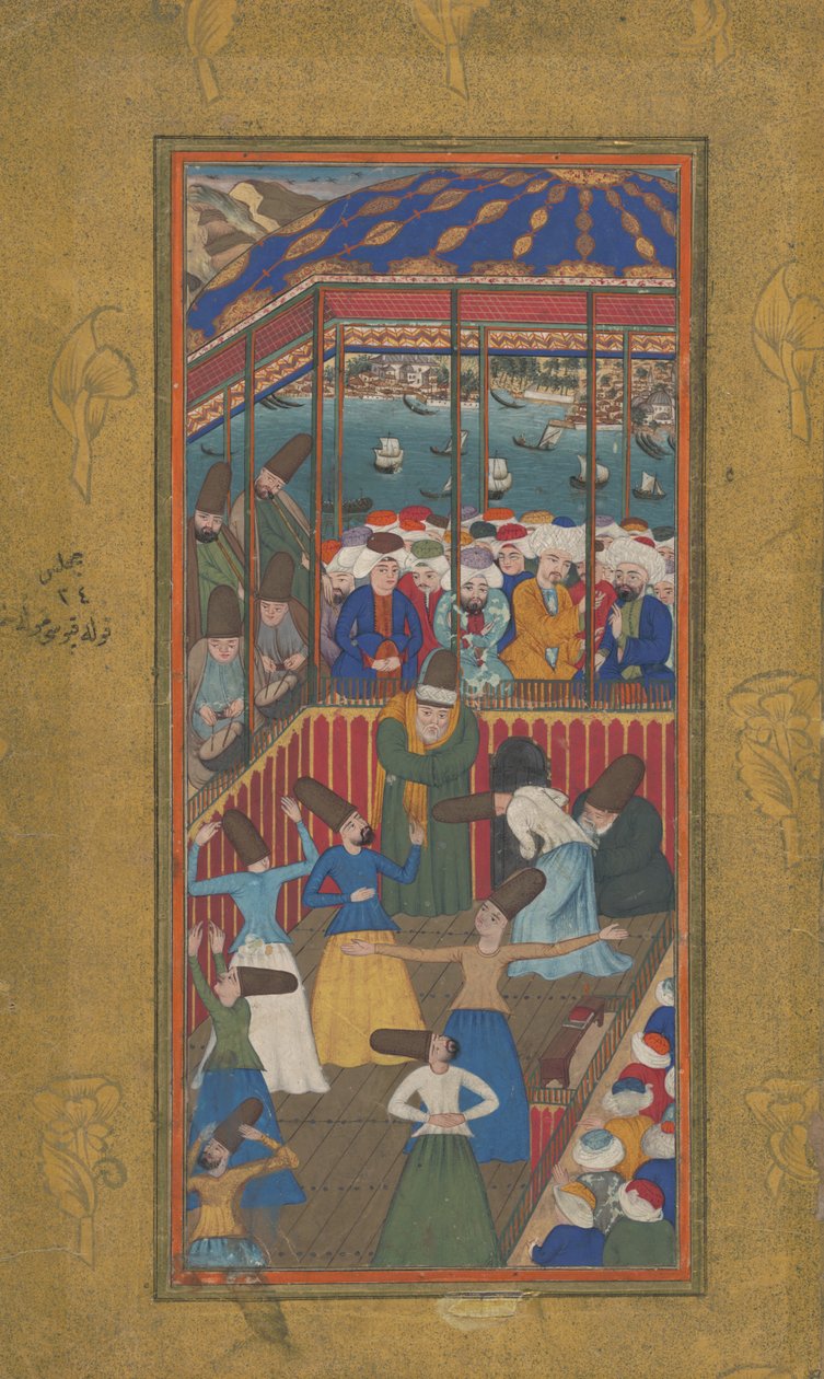 Dansende dervisjer av Ottoman School