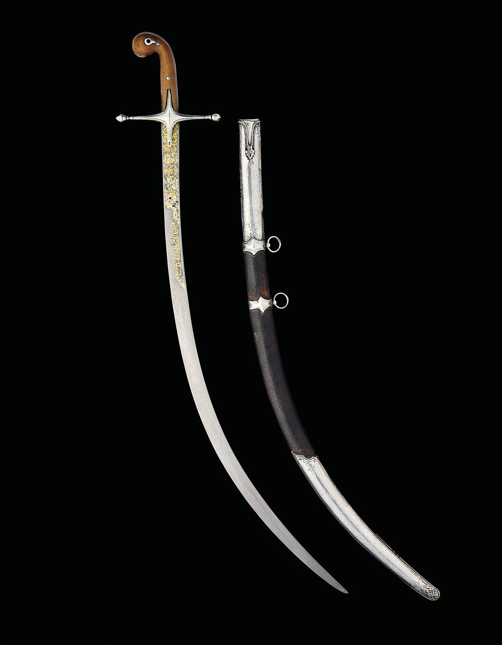 Osmansk sverd av Ottoman School