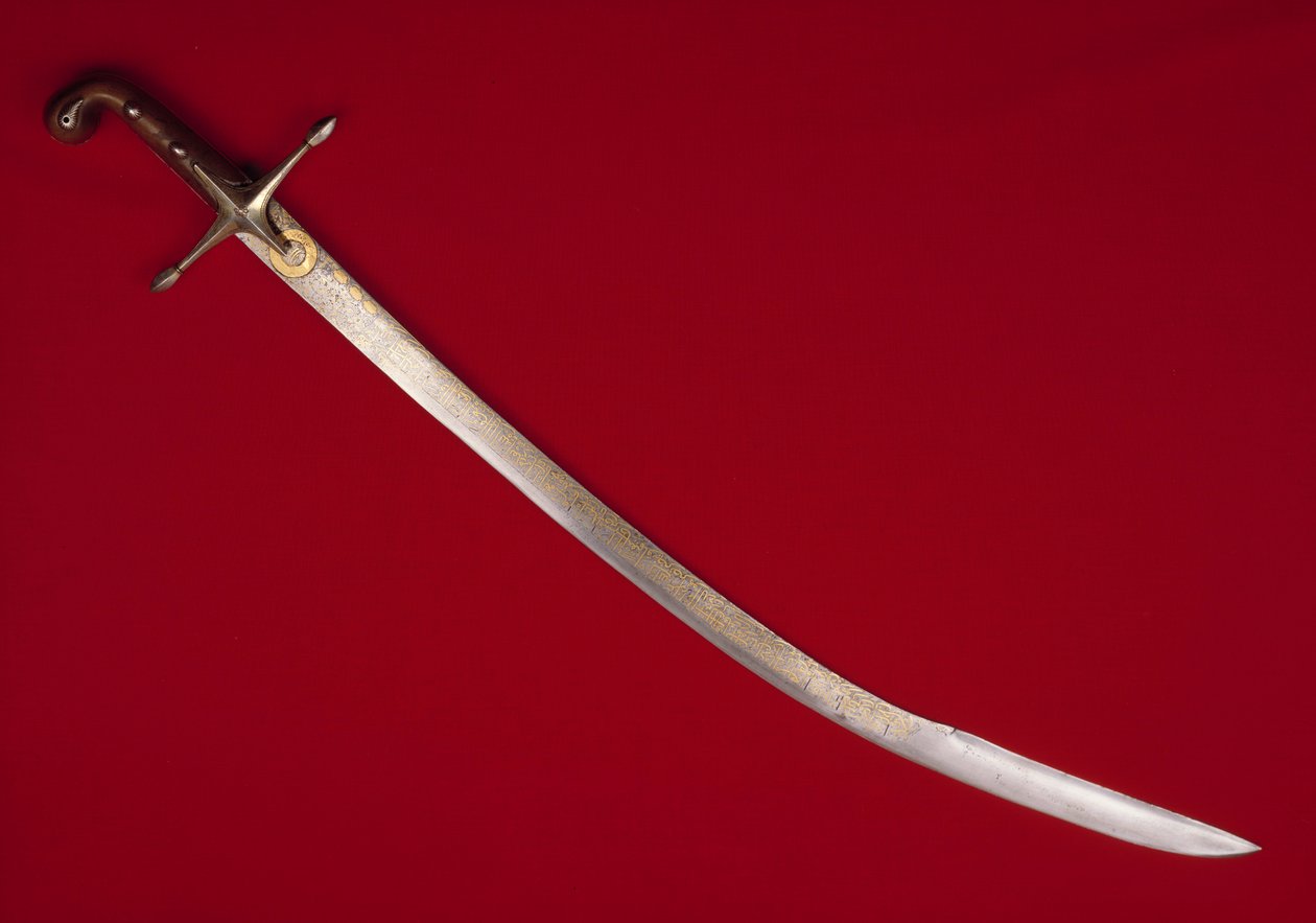 Saber of Soliman (Suleyman) I the Magnificent (1494-1566), Sultan Ottoman av Ottoman School