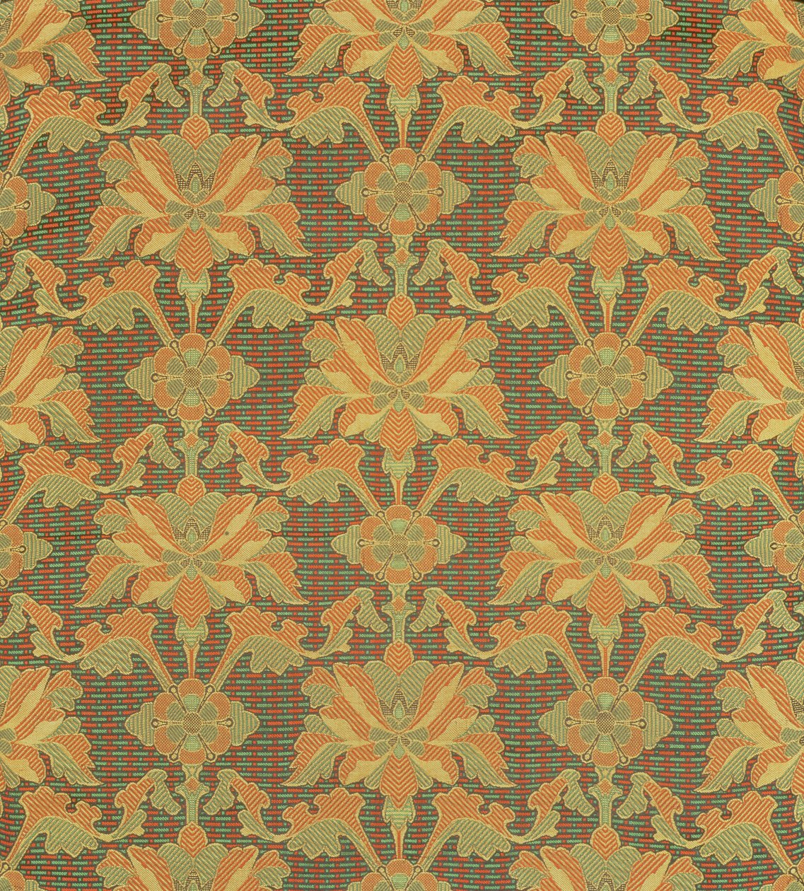 Sultan, laget av Warner, Sillet & Ramin, designet ca. 1870 (jacquardvevet silke) av Owen Jones