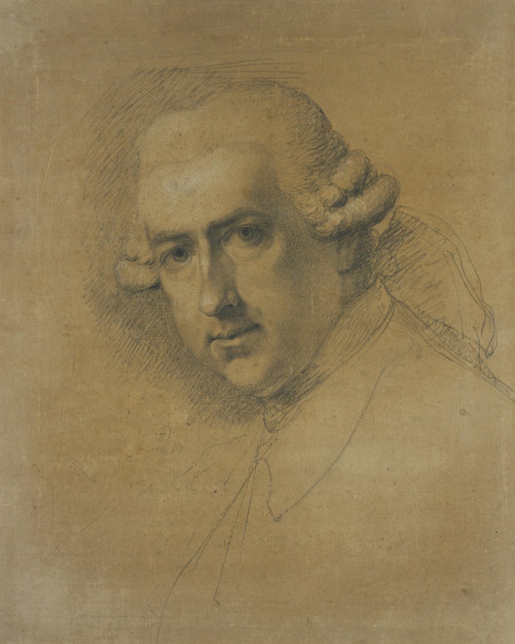 Portrett av Gavin Hamilton (1723-1798) av Ozias Humphry