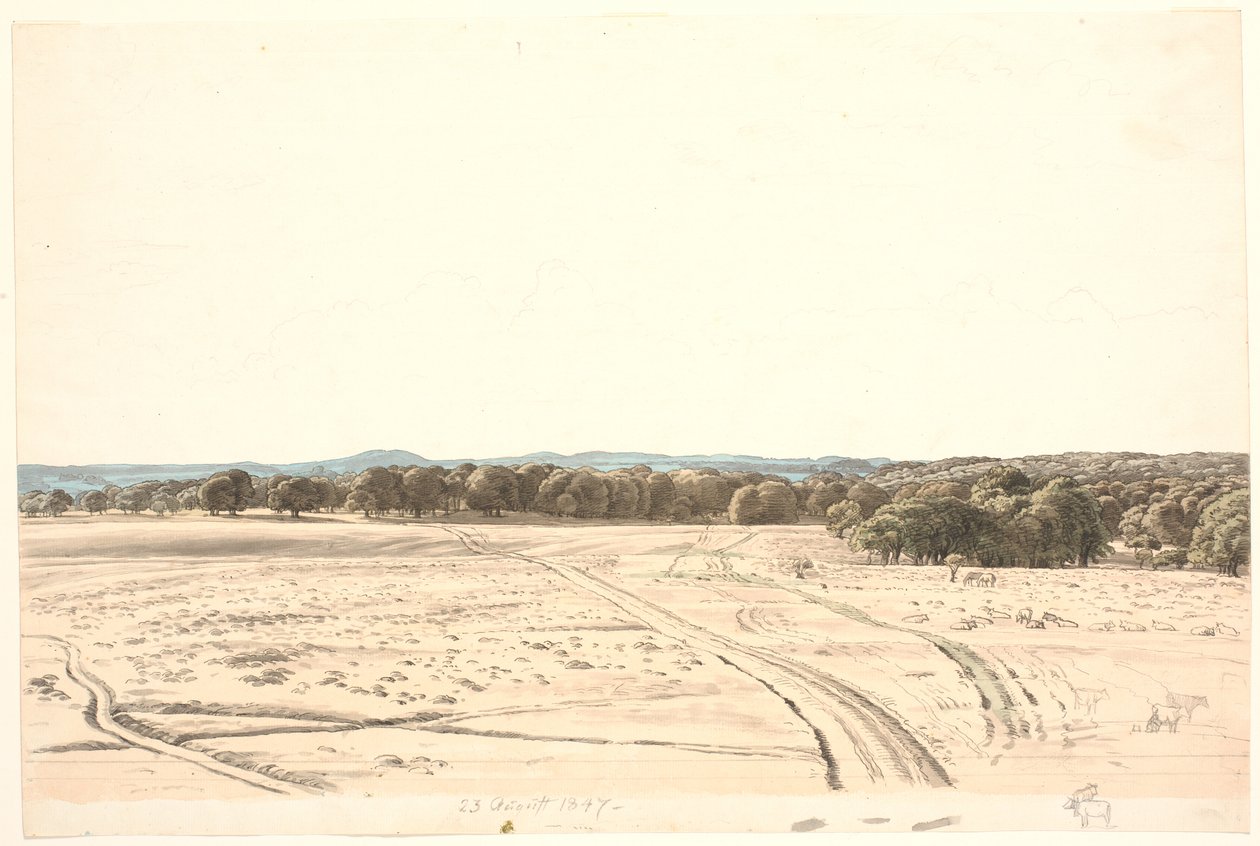 Fra Eremitasjen. av P.C. Skovgaard