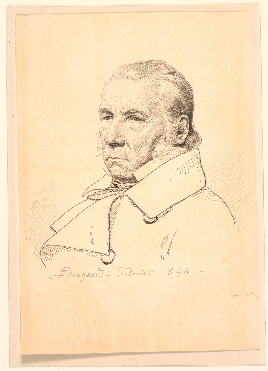 Smedemester og brandmajor Borchard von Werden, H.E. Freunds svigerfar. av P.C. Skovgaard