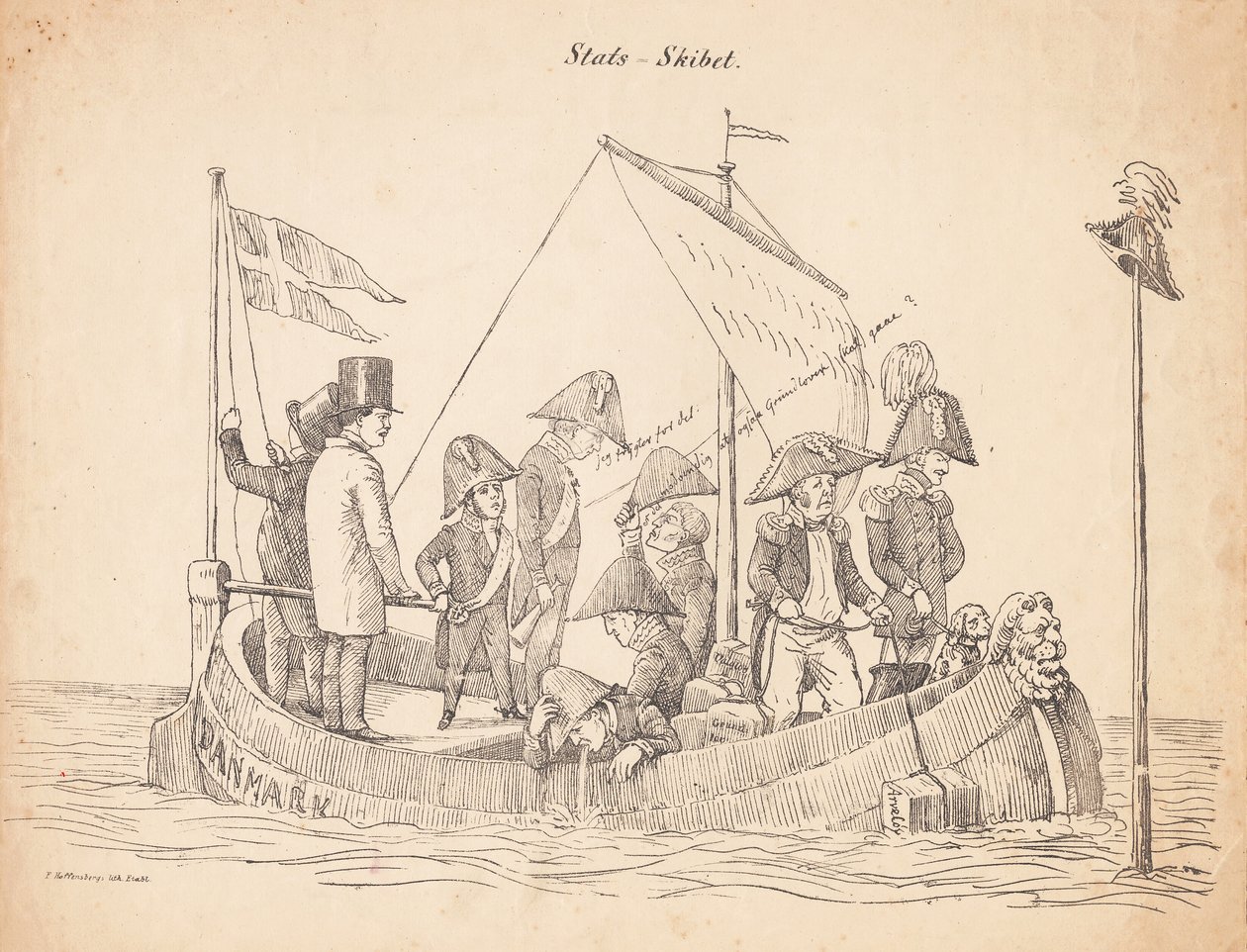 Statens skip av P.C. Skovgaard