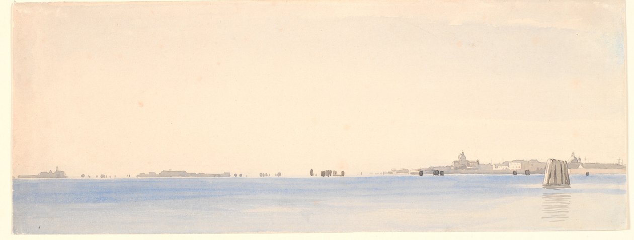 Venezia, sett fra lagunen av P.C. Skovgaard