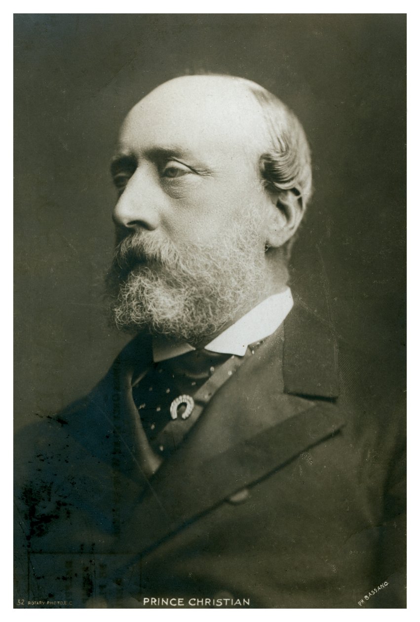 Prins Christian av Schleswig-Holstein, c1890-c1909 av PM Bassano