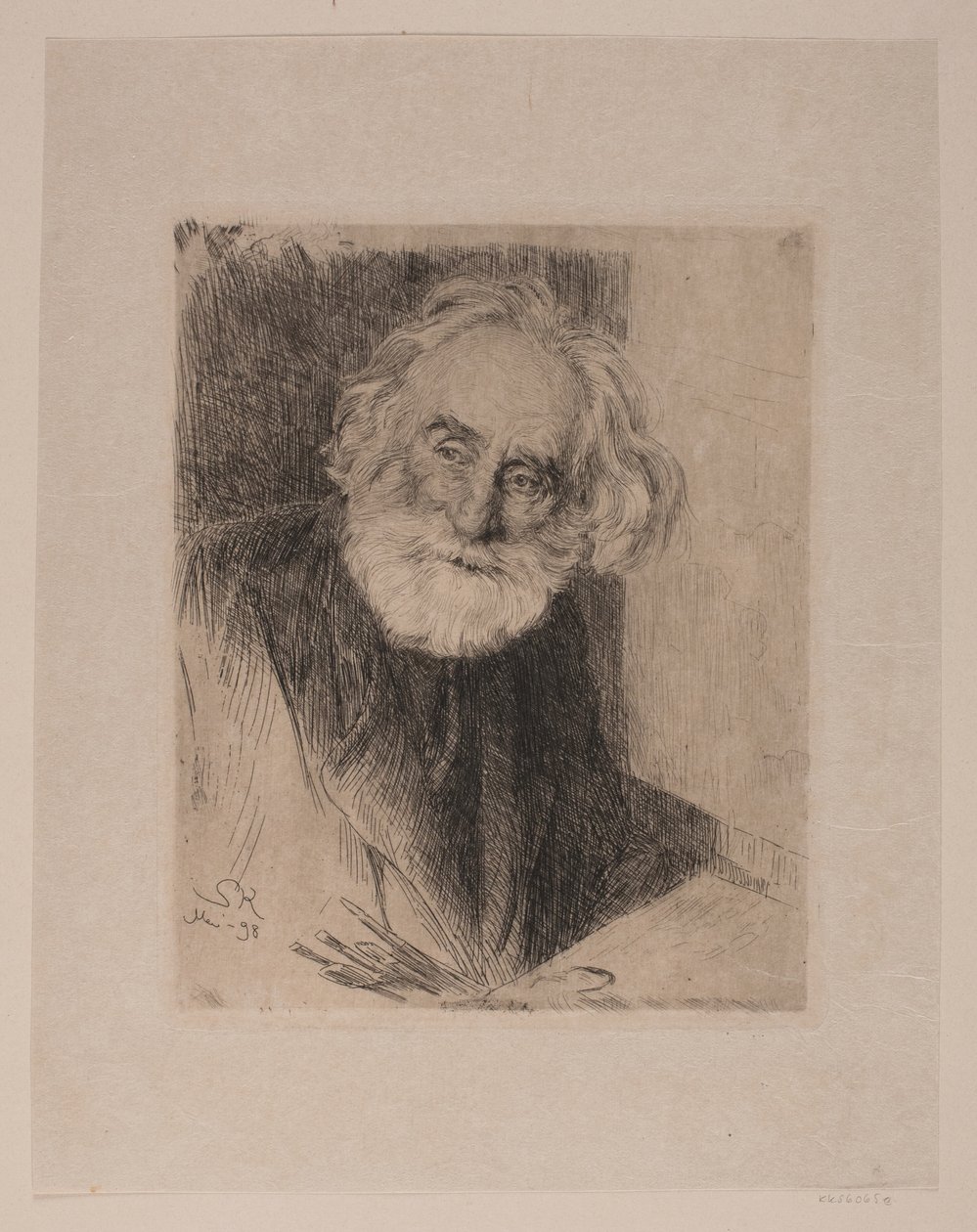 Portrett av Vilhelm Kyhn av Peder Severin Krøyer