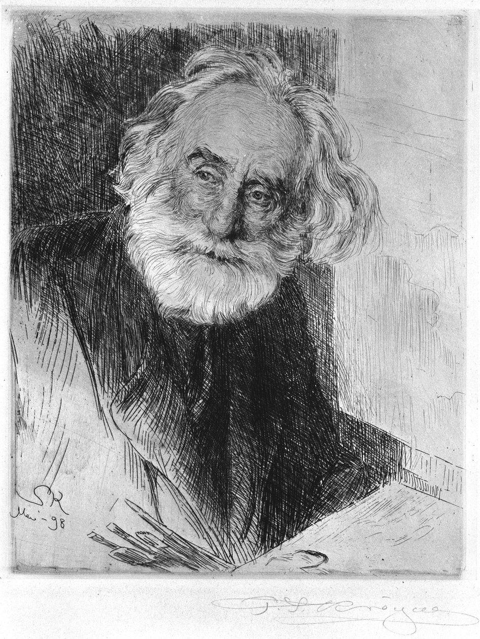 Portrett av Vilhelm Kyhn av Peder Severin Krøyer