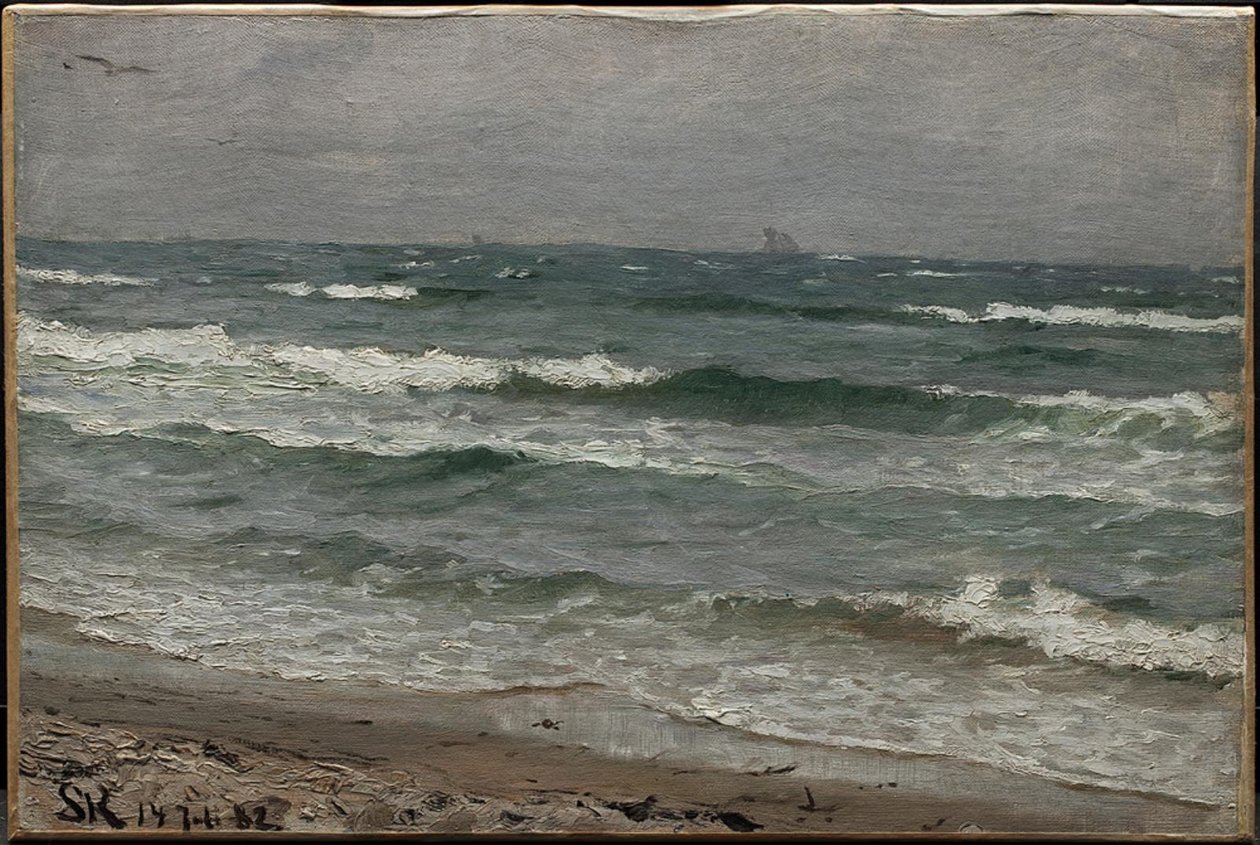 Sjølandskap. Skagen av Peder Severin Krøyer