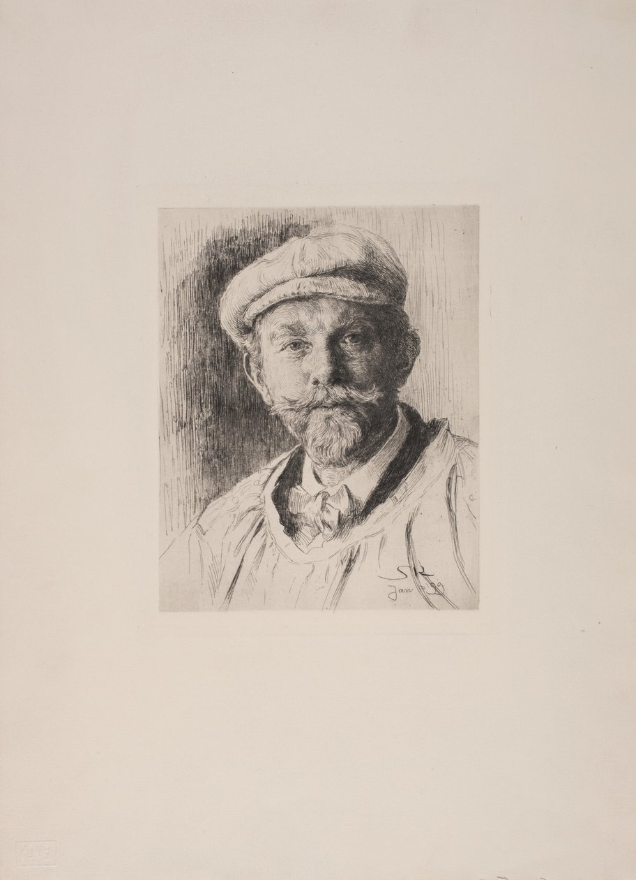 Selvportrett av Peder Severin Krøyer