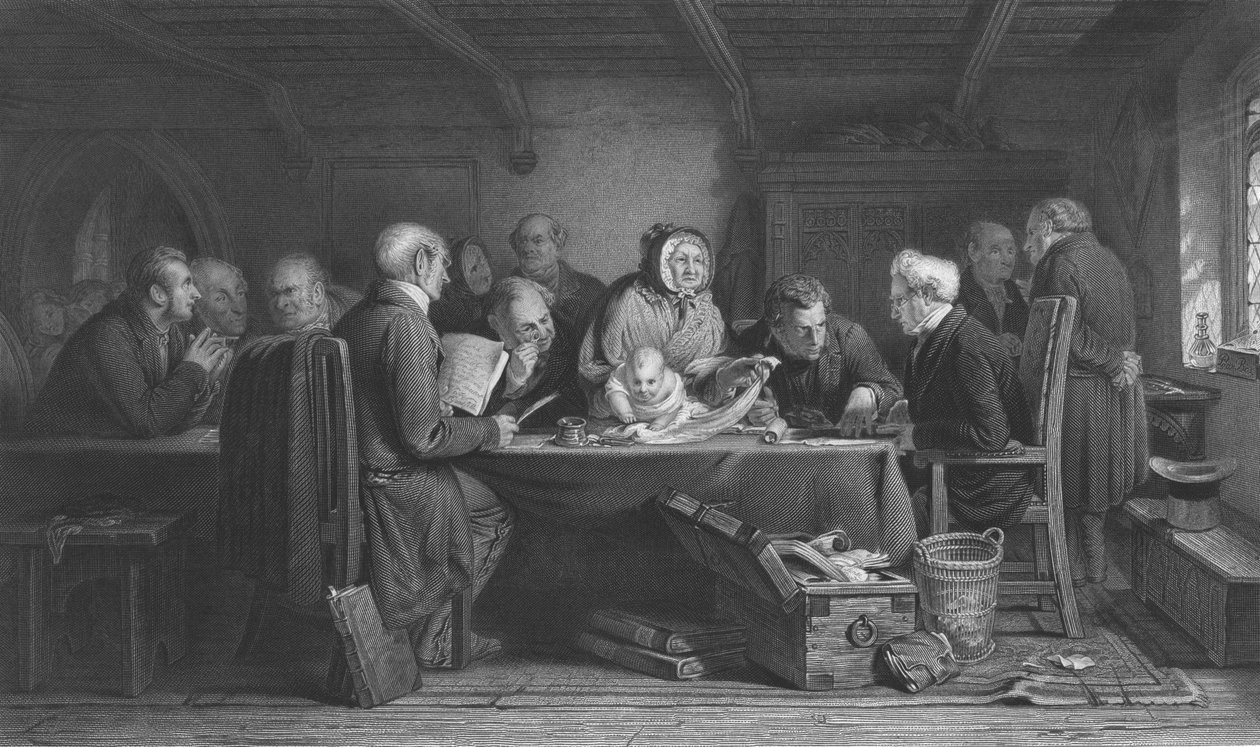The Foundling, c1869 av P. Lightfoot
