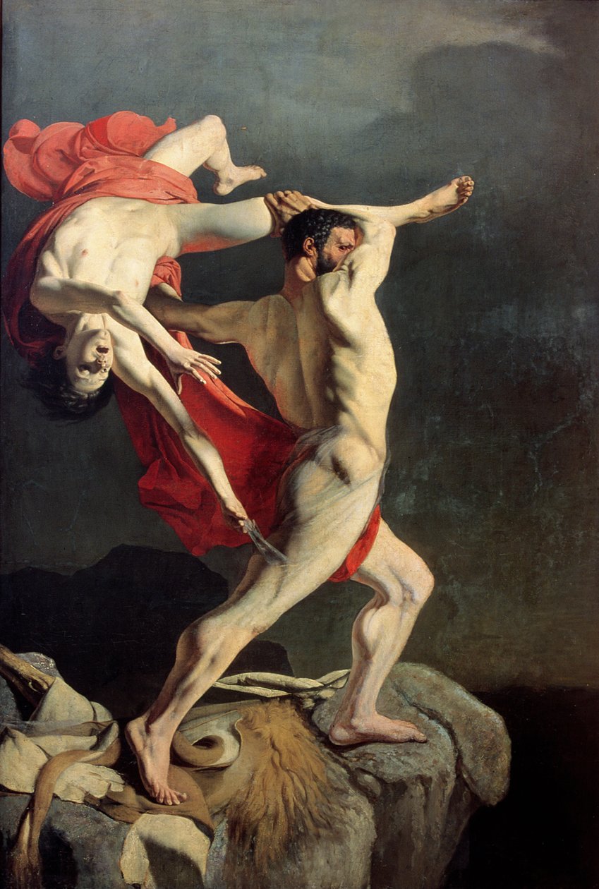 Hercules og Lichas, 1849 av P. S. Sorokin