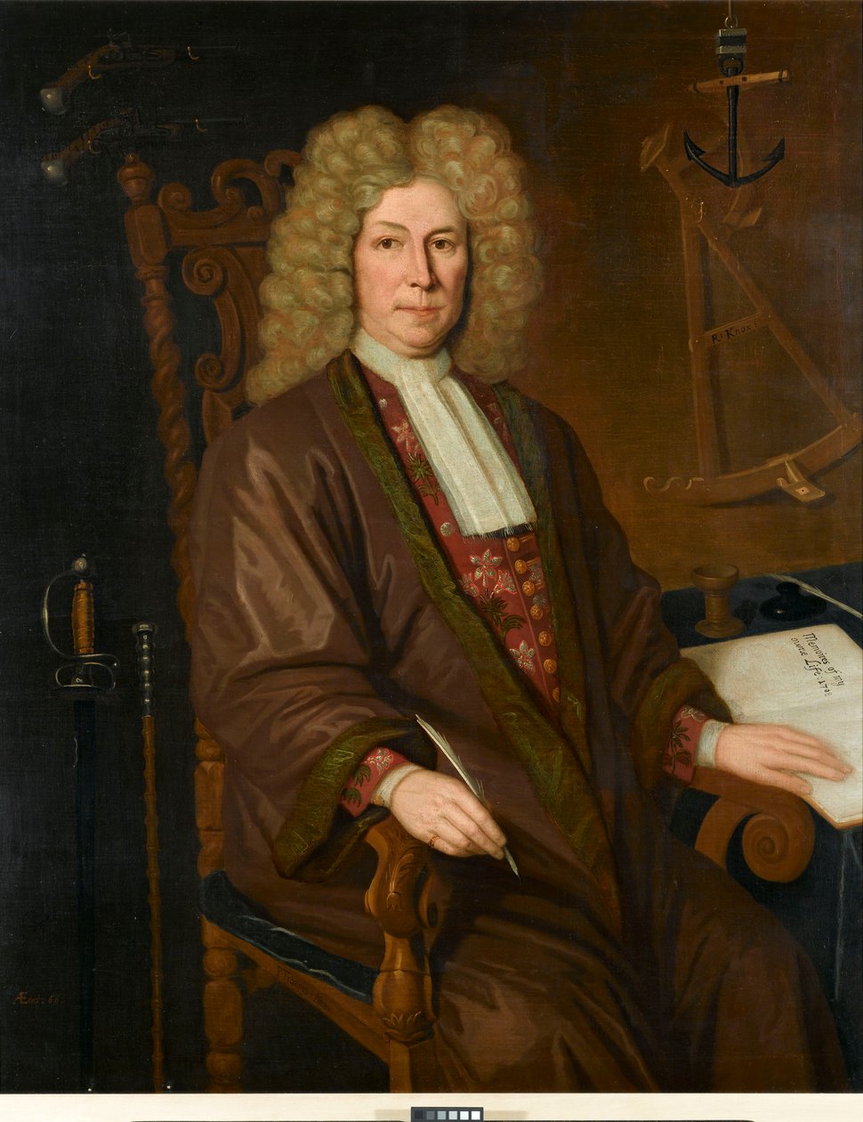 Kaptein Robert Knox (1642–1720) fra East India Company av P. Trampon