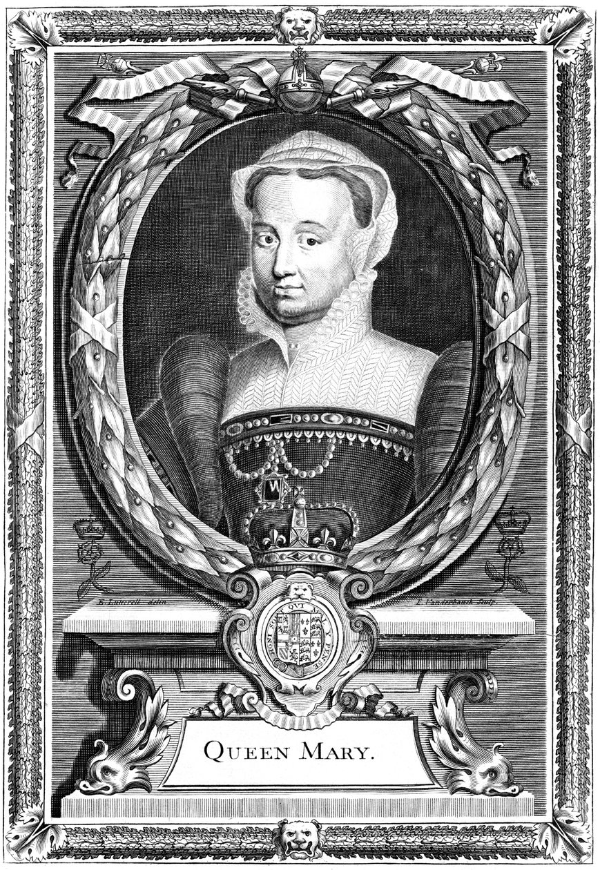 Dronning Mary I av England, 1800-tallet av P. Vanderbanck