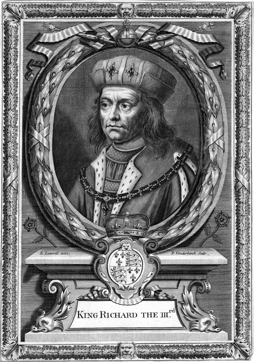 Richard III av England, 1600-tallet. av P. Vanderbanck