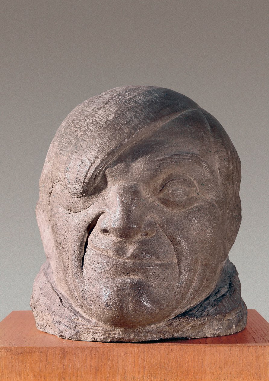 Portrett av den spanske maleren Pablo Picasso av Pablo Gargallo