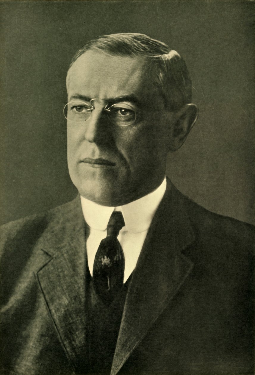 'Dr. Woodrow Wilson, president i USA, 1912, c1920. av Pach Bros