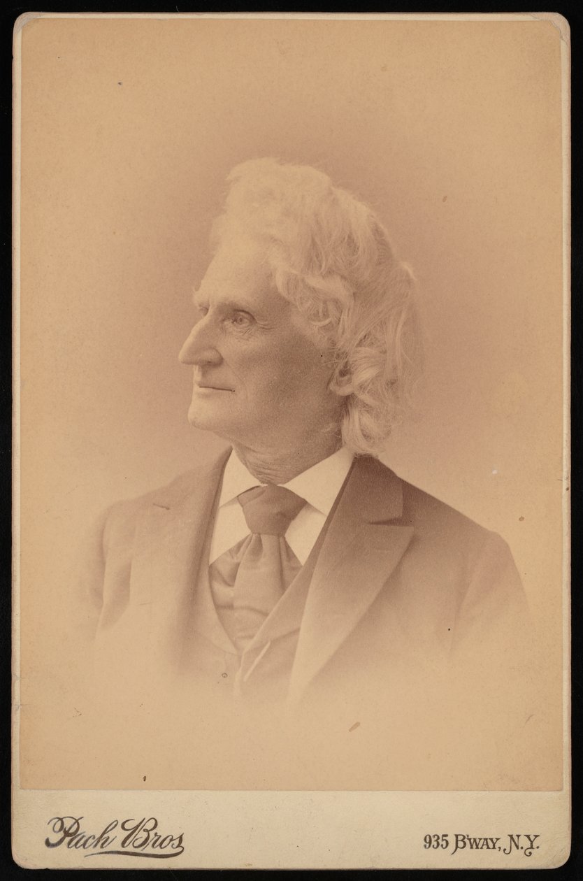 Portrett av James Dwight Dana 1813-1895, februar 1895. av Pach Bros