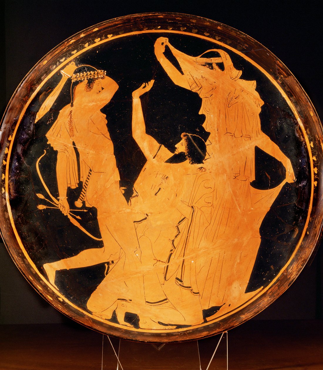 Apollo dreper Tityos … av Painter Penthesilea