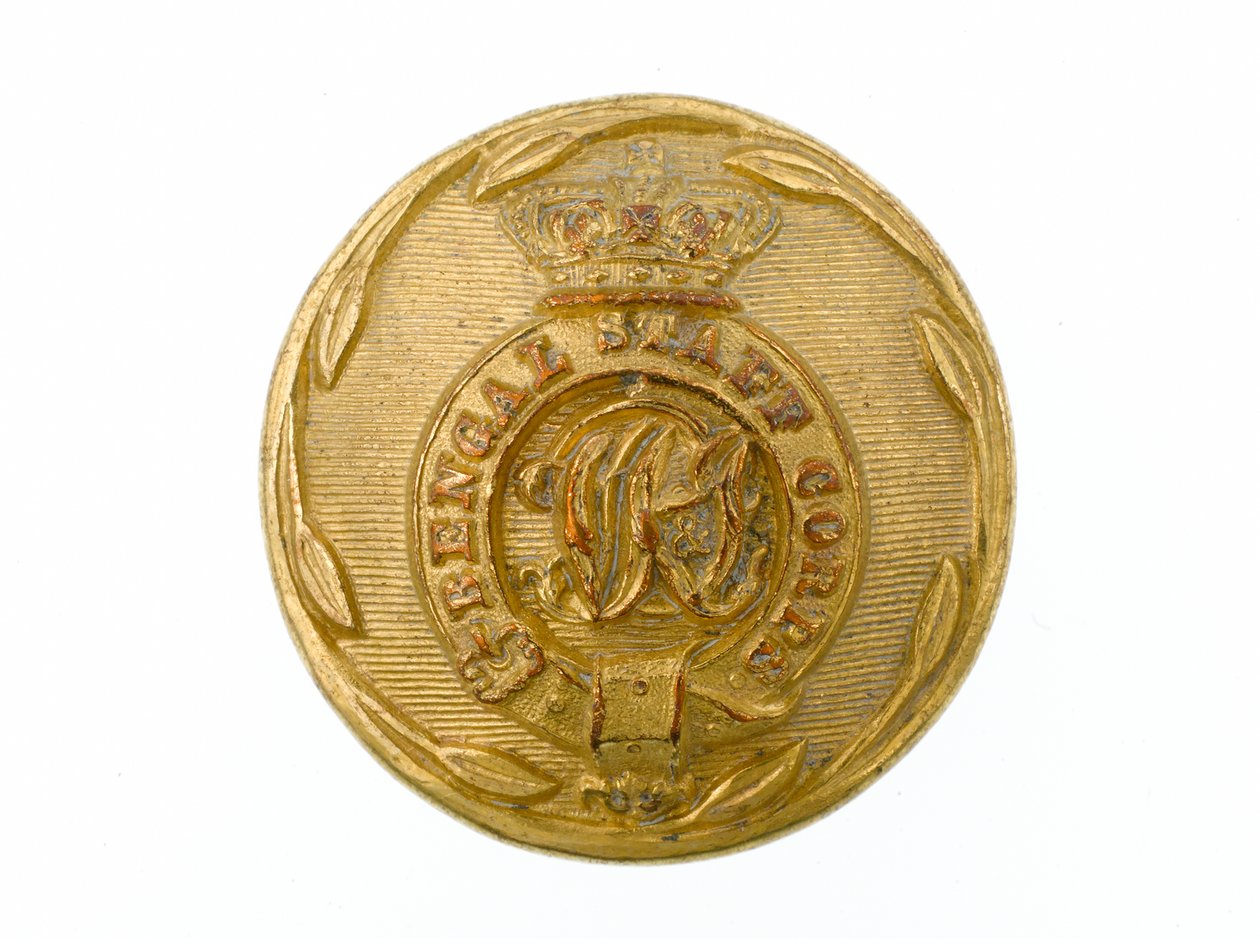 Button, Bengal Staff Corps, 1876-1891 av Pakistani School