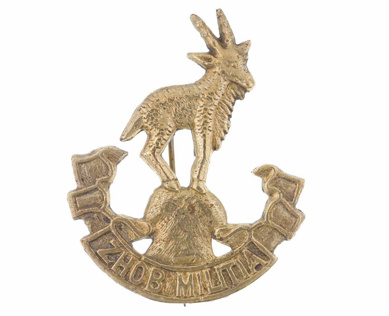 Cap-merke, Zhob Militia av Pakistani School