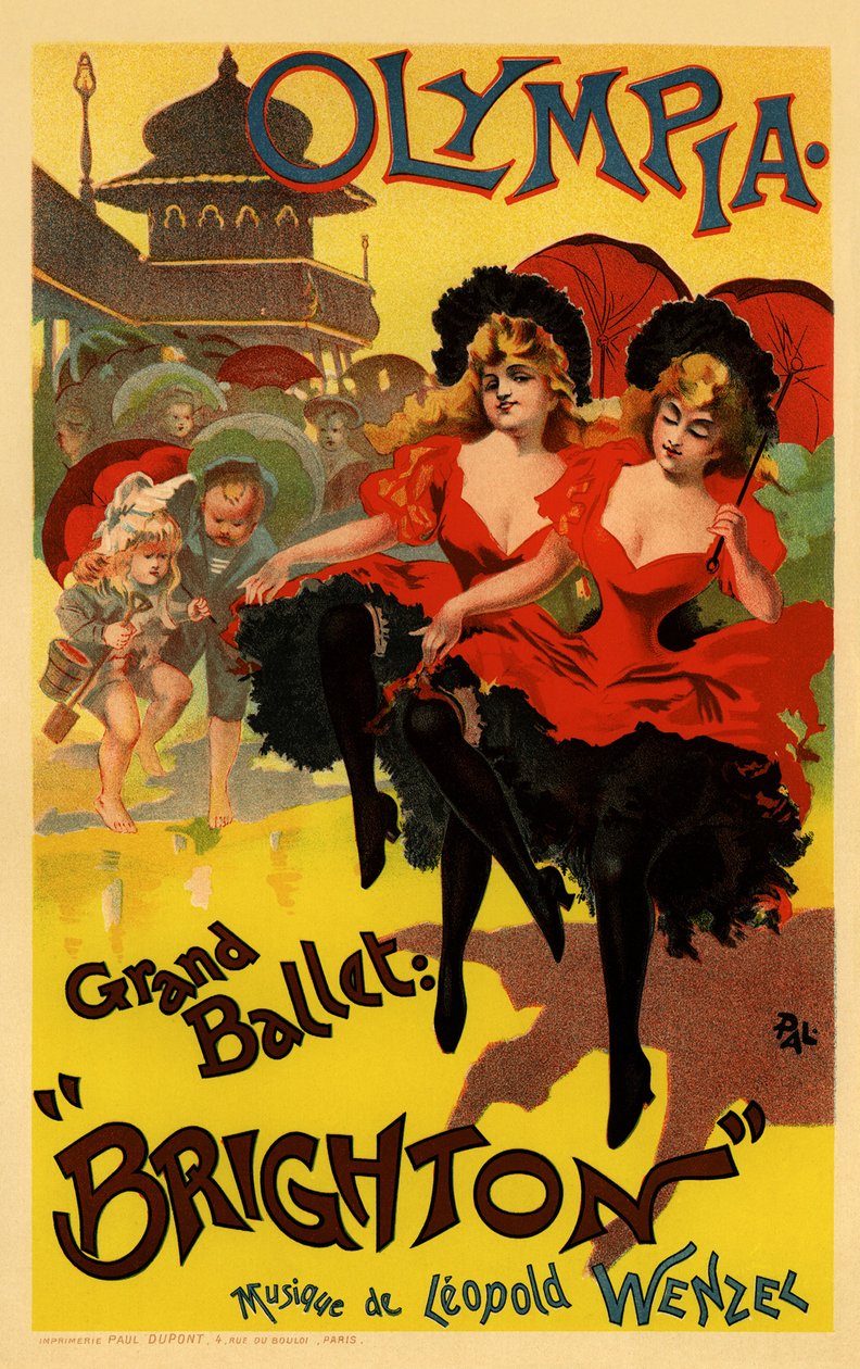 Olympia-plakat, ca. 1900 av Pal